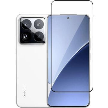 GS 3D kaljeno staklo za Xiaomi 15, crni okvir