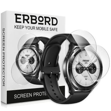 Overboard 2x kaljeno staklo Xiaomi Watch S4 47mm, brzi