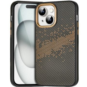 GS Futrola za iPhone 15, Mliječni put, zlatna