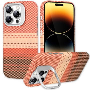 Overboard Futrola za iPhone 14 Pro Max, okvir s postoljem, za MagSafe, boja zalaska sunca
