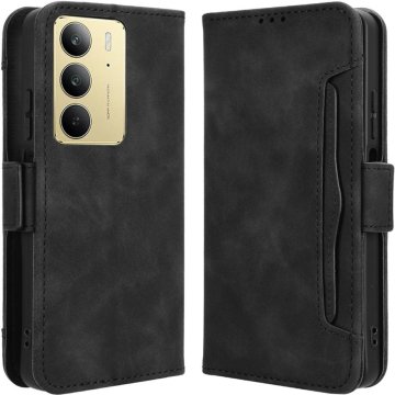 GS Preklopna futrola za Realme 14X / Realme C75, utor za karticu, crna