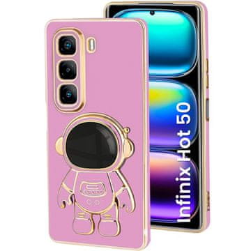 GS Futrola za Infinix Hot 50 4G, Astronaut, ljubičasta