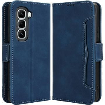 GS Preklopna futrola za Infinix Hot 50 Pro+ 4G, utor za karticu, tamnoplava