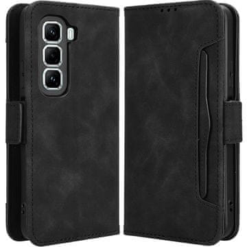 GS Preklopna futrola za Infinix Hot 50 Pro 4G, utor za karticu, crna