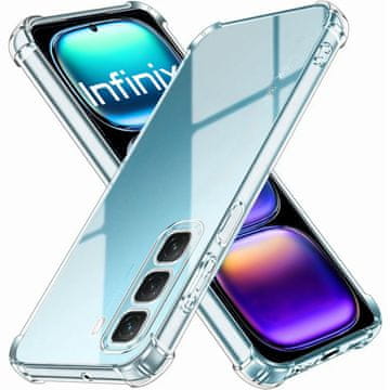 Overboard Futrola za Infinix Hot 50 Pro 4G, Otporna na padove, Prozirna