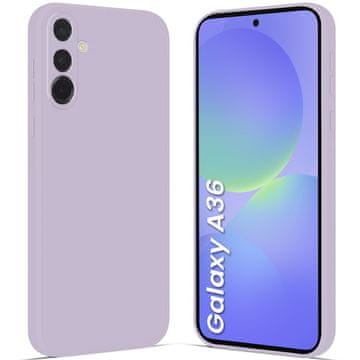 GS Futrola za Samsung Galaxy A36 5G, Silikonska Lite, ljubičasta
