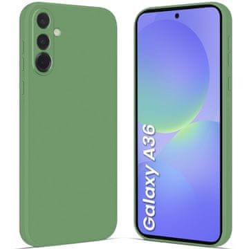 GS Futrola za Samsung Galaxy A36 5G, Silikonska Lite, zelena