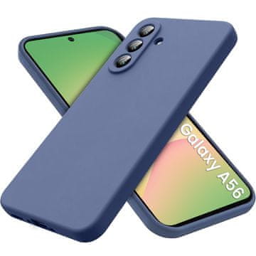 GS Futrola za Samsung Galaxy A56 5G, Silikonska Lite, tamnoplava