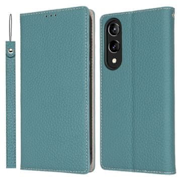 GS Preklopna maska za Samsung Galaxy S25 Edge, boja liči kože, plava