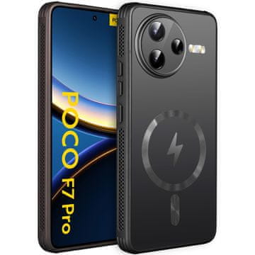 GS Futrola za Xiaomi Poco F7 Pro, MagSafe, crna