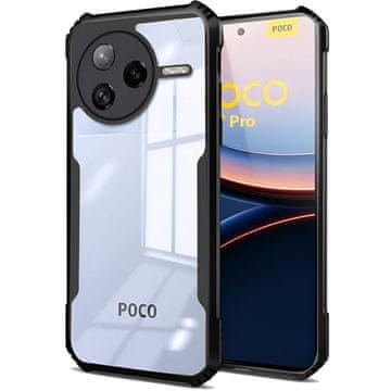 Overboard Futrola za Xiaomi Poco F7 Pro, hibridna s AntiDrop zaštitom, crna