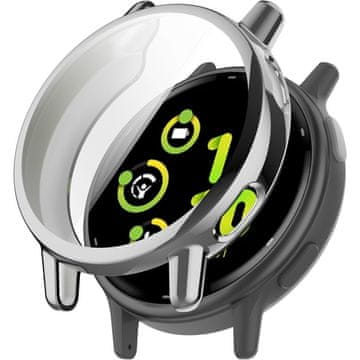 GS 2u1 futrola sa zaštitnom folijom za Garmin Vivoactive 5, srebrna