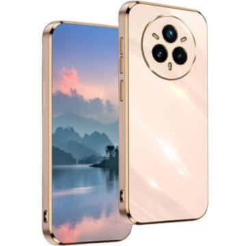 GS Futrola za Realme 14 Pro 5G, Glamour CamShield, ružičasto zlatna
