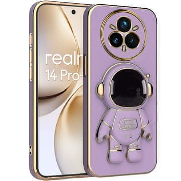 GS Realme 14 Pro 5G Astronaut maskica, ljubičasta