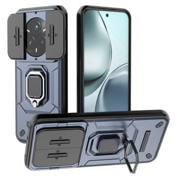 GS Realme 14 Pro+ 5G Armor maska s poklopcem kamere i postoljem, plava