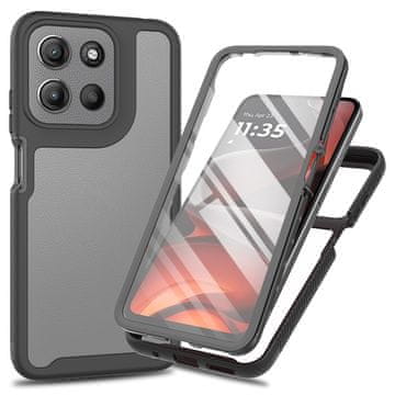 Overboard Futrola za Motorola Moto G17 / G17 Power / G15 / G15 Power, otporna na udarce, s folijom, crna