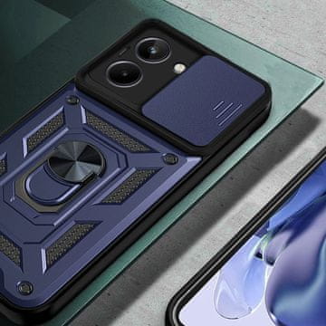 GS Oklopna futrola za Xiaomi Redmi A5, CamShield Slide, plava