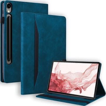 GS Futrola za Samsung Galaxy Tab S10 FE+ Plus, klasična, s držačem za olovku, plava