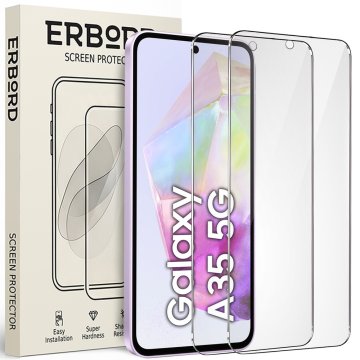 Overboard 2x Kaljeno staklo za Samsung Galaxy A35 5G, 9H tvrdo staklo, staklo