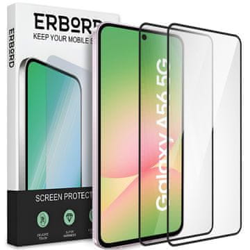 Overboard 2x Kaljeno staklo za Samsung Galaxy A56 5G, 3D full, staklo za cijeli ekran