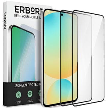 Overboard 2x kaljeno staklo za Samsung Galaxy S24 FE, 3D full, staklo za cijeli ekran