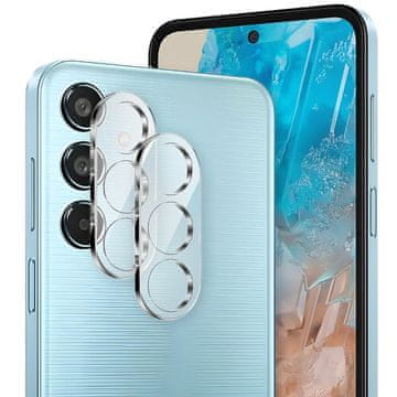 Overboard 2x zaštitno staklo za kameru od kaljenog stakla za Samsung Galaxy M35, prozirno