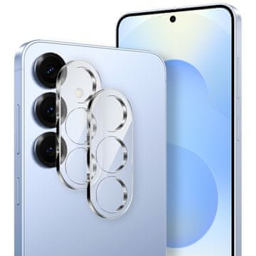 Overboard 2x zaštitna folija za kameru od kaljenog stakla za Samsung Galaxy S25+ Plus, prozirna