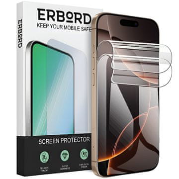 Overboard 2x hidrogel folija za iPhone 16 Pro, hidrogel folija