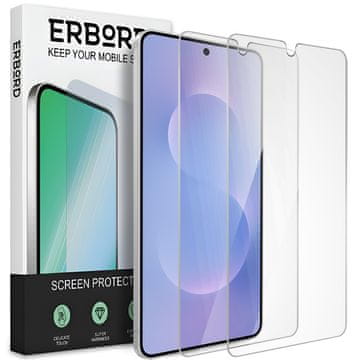 Overboard 2x Kaljeno staklo za Samsung Galaxy S25 Edge, 9H tvrdo staklo, staklo