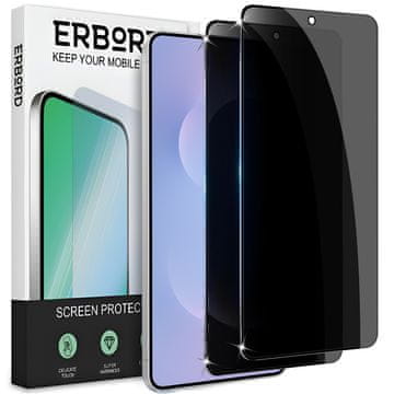 Overboard 2x Zaštitno staklo za Samsung Galaxy S25 Edge, Kaljeno protiv špijuniranja