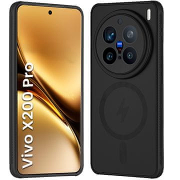 GS Futrola za Vivo X200 Pro 5G, MagSafe, crna