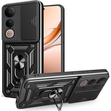 GS Oklopna futrola za Vivo V50 Lite 4G / 5G, CamShield Slide, crna