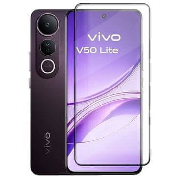 GS 3D kaljeno staklo za Vivo V50 Lite 4G / 5G, crni okvir