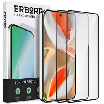 Overboard 2x kaljeno staklo za Google Pixel 9 Pro XL, 3D full, staklo za cijeli ekran