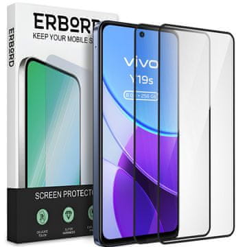 Overboard 2x kaljeno staklo za Vivo Y19s, 3D full, staklo za cijeli ekran