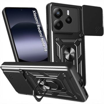 GS Oklopna futrola za Xiaomi Redmi Note 14 4G, CamShield Slide, crna