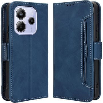 GS Preklopna futrola za Xiaomi Redmi Note 14 4G, utor za karticu, tamnoplava