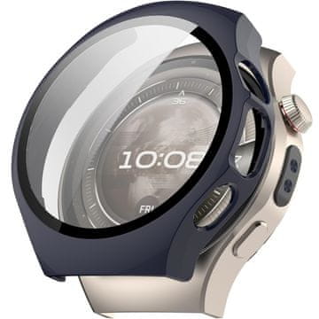GS 2u1 futrola + kaljeno staklo za Huawei Watch 5 46 mm, tamnoplava