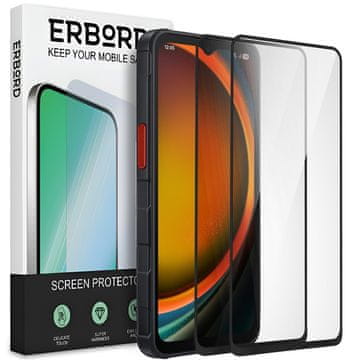 Overboard 2x kaljeno staklo za Samsung Galaxy Xcover 7 Pro, 3D full, staklo za cijeli ekran