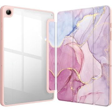 GS Elegantna futrola za Samsung Galaxy Tab A9+ - Smartcase Hybrid Marble pink
