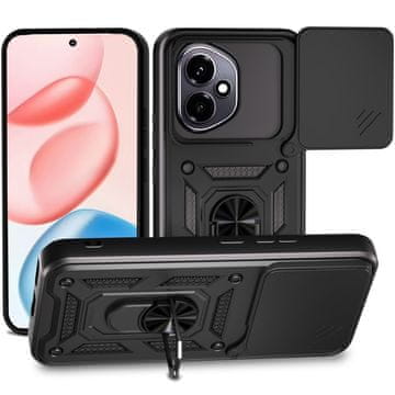 GS Oklopna futrola za Honor 400 5G, CamShield Slide, crna