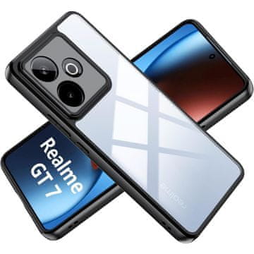 GS Futrola za Realme GT 7 / 7T, Fusion Hybrid, prozirna