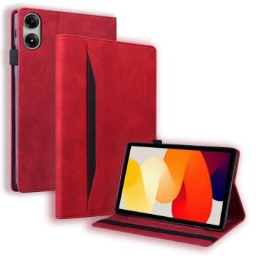 GS Futrola s preklopom i utorima za kartice za Xiaomi Redmi Pad 2 - crvena