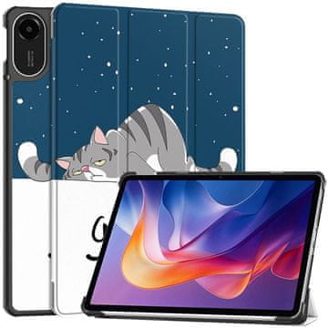 GS Futrola s motivom mačke za Xiaomi Redmi Pad 2 - preklop s funkcijom stalka