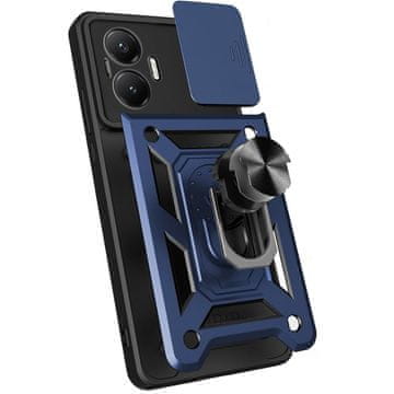 GS Oklopna futrola za Xiaomi Poco F7, CamShield Slide, plava
