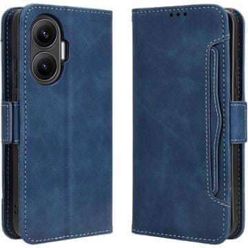 GS Preklopna futrola za Xiaomi Poco F7, utor za karticu, tamnoplava