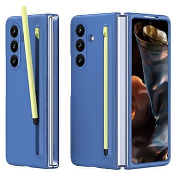 GS Futrola sa staklom i olovkom za Samsung Galaxy Z Fold7 - plava
