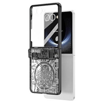 GS Futrola za Samsung Galaxy Z Flip7 5G, Mehanička Legenda, Crna