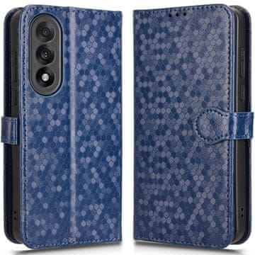 GS OnePlus Nord 5 preklopna futrola, novčanik u obliku romba, plava