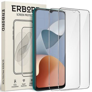 Overboard 2x Kaljeno staklo za ZTE Blade A34, 9H tvrdo staklo, staklo